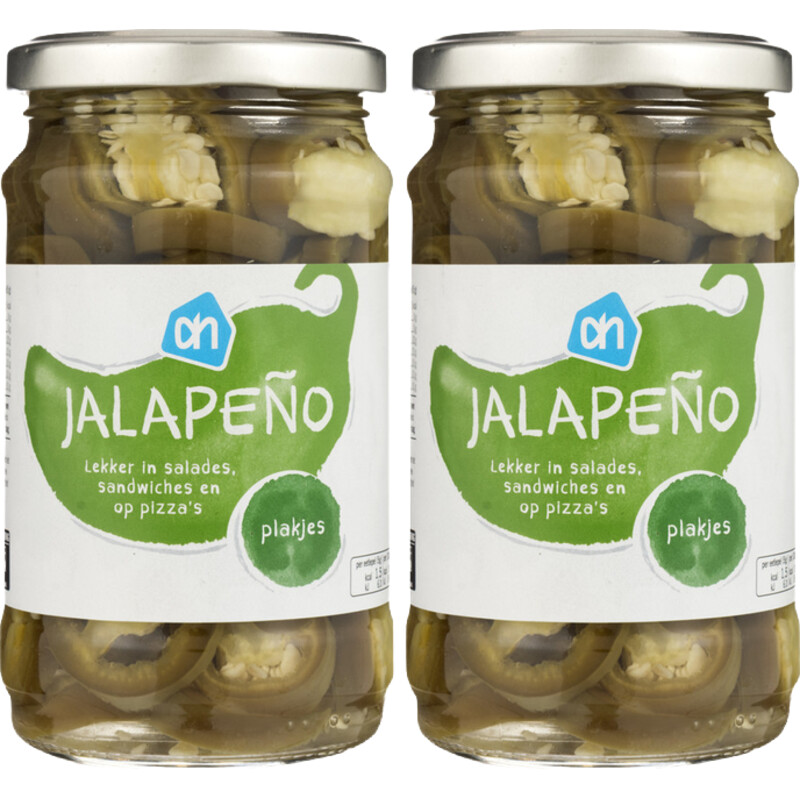 AH Jalapeno plakjes 2-pack
