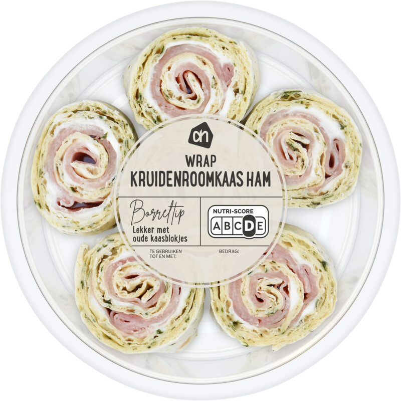 AH Wrap kruidenroomkaas ham