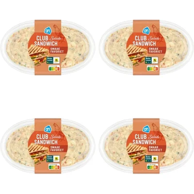 AH Club sandwich salade 4-pack