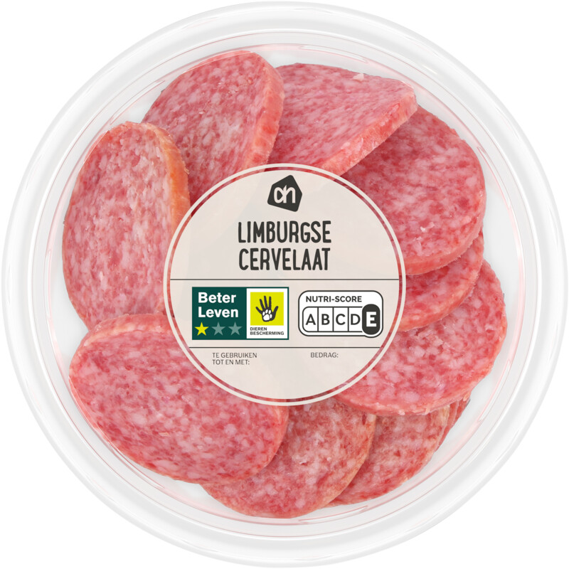 AH Volgerijpte Limburgse cervelaat