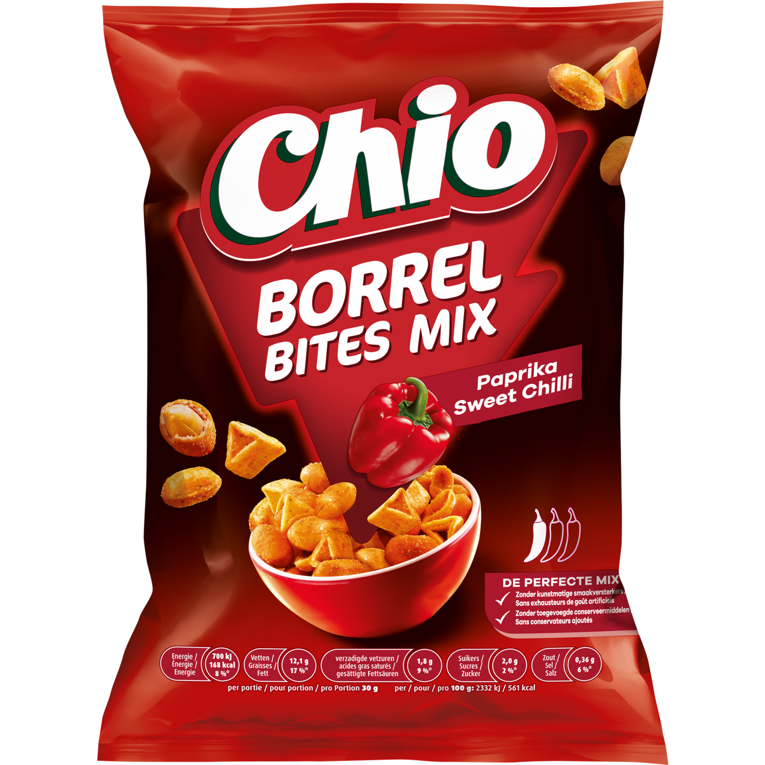 Chio Borrel bites paprika sweet chili
