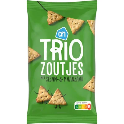 AH Trio zoutjes sesam- & maanzaad