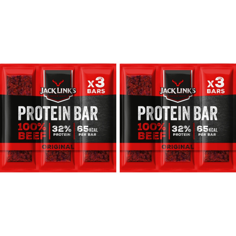 Jack Link's Protein bar original 2-pack