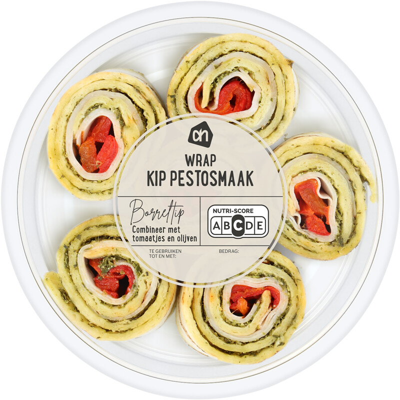 AH Wrap kip pestosmaak