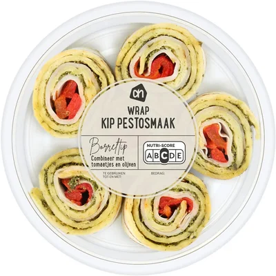 AH Wrap kip pestosmaak