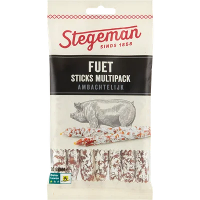 Stegeman Fuet ambachtelijk sticks multipack