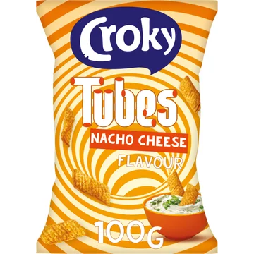 Croky Tubes nacho cheese