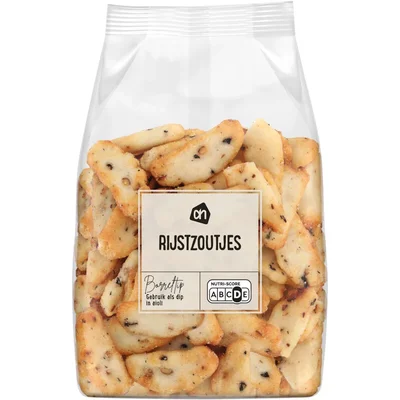 AH Knapperige rijstzoutjes