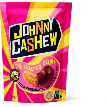 Johnny Cashew Chocolate honey sea salt limited edition