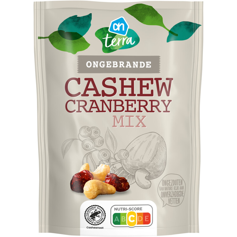 AH Terra Cashew cranberry mix ongebrand