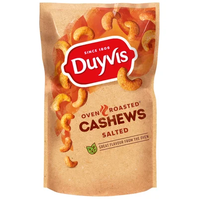 Duyvis Oven roasted cashews salted