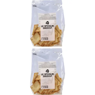 AH Le sfoglie toast met zeezout 2-pack