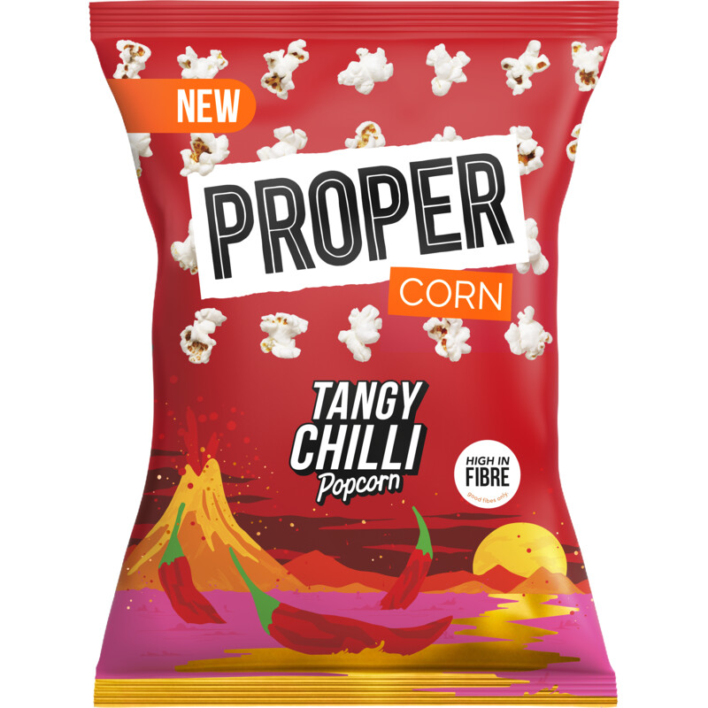 Proper Tangy chilli popcorn
