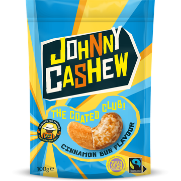 Johnny Cashew Cinnamon bun flavour