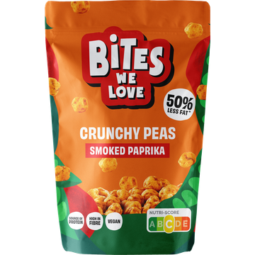 BitesWeLove Crunchy peas smoked paprika