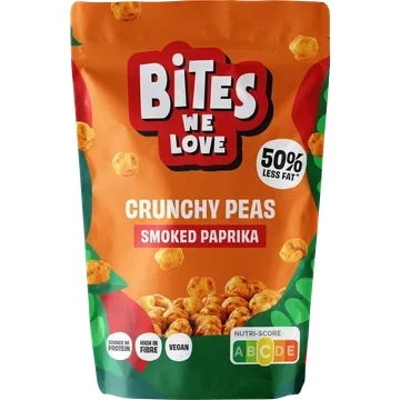 BitesWeLove Crunchy peas smoked paprika