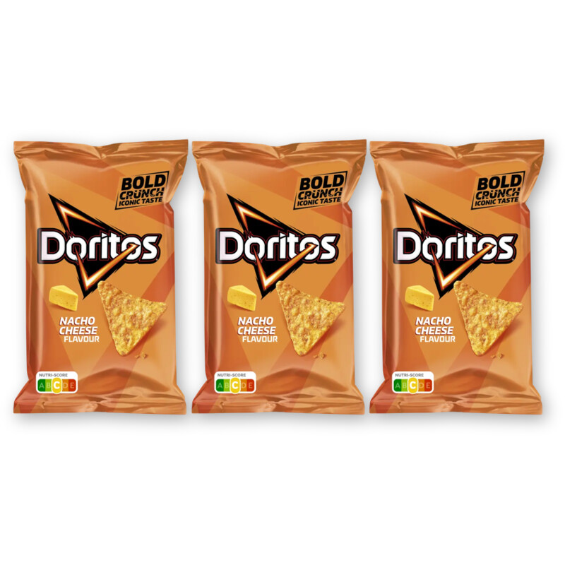 Doritos Nacho Cheese snackbox 3-pack