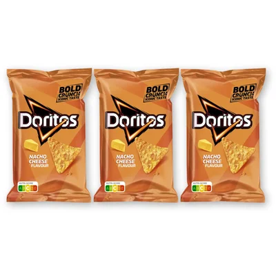 Doritos Nacho Cheese snackbox 3-pack