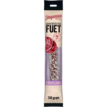 Stegeman Fuet knoflook basilicum