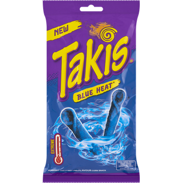 Takis Blue heat