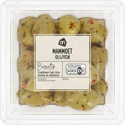 AH Mammoet olijven