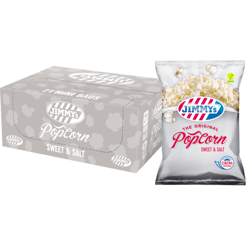 Jimmy's Popcorn sweet salt 21-pack