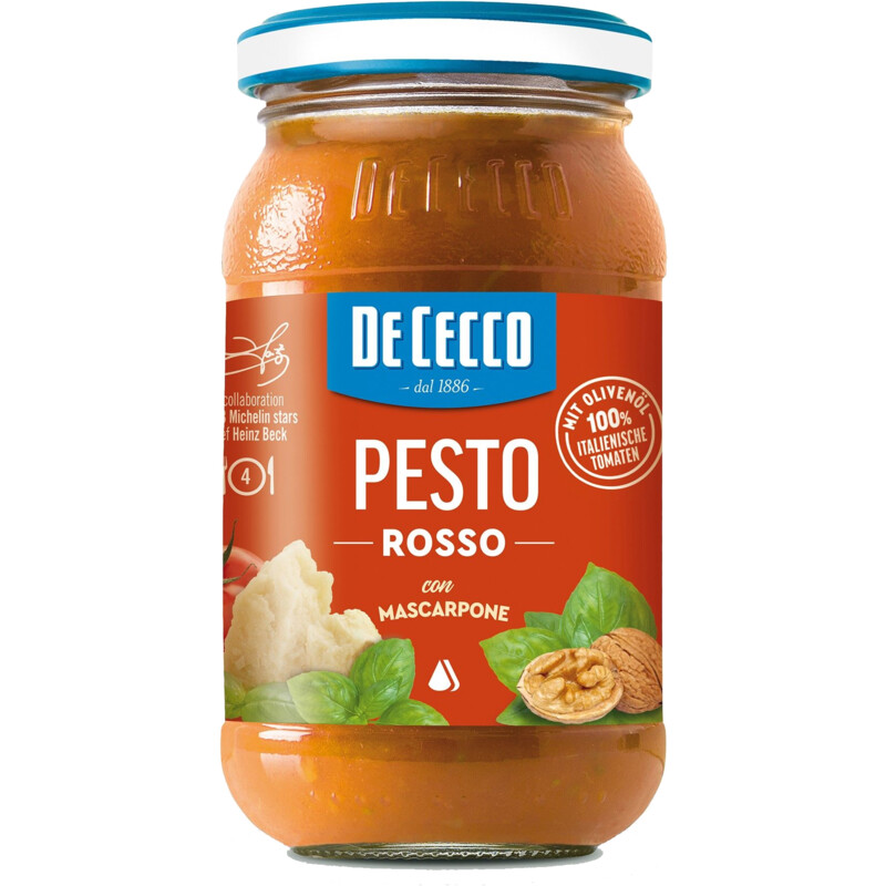 De Cecco Pesto rosso con mascarpone