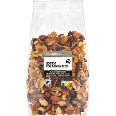 AH Noten rozijnen mix ongebrand