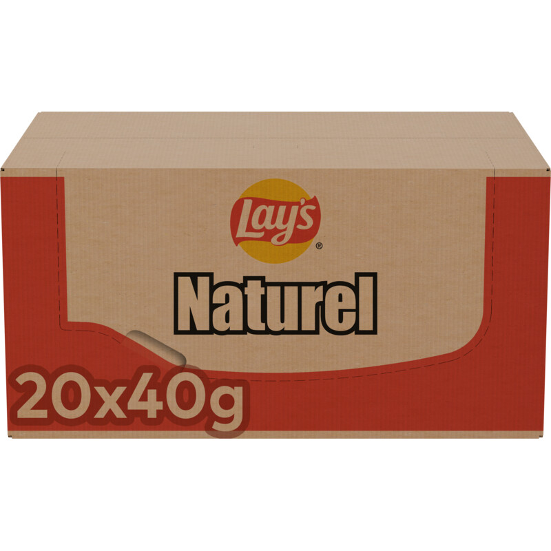 Lay's Max naturel 20-pack