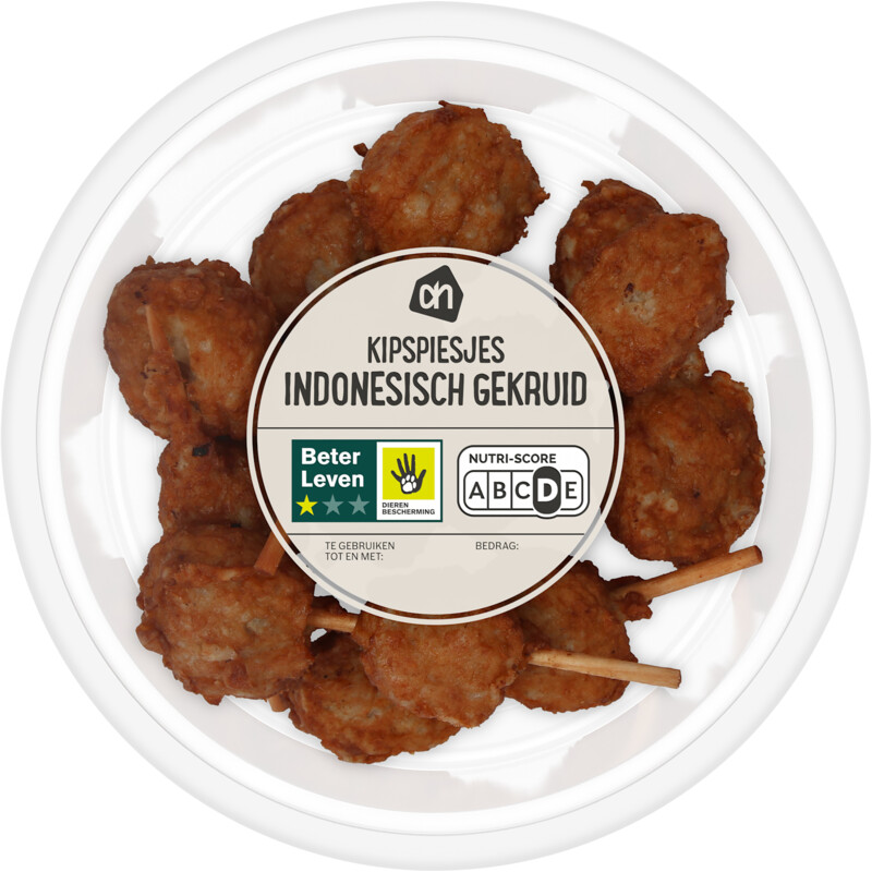 AH Kipspiesjes Indonesisch gekruid