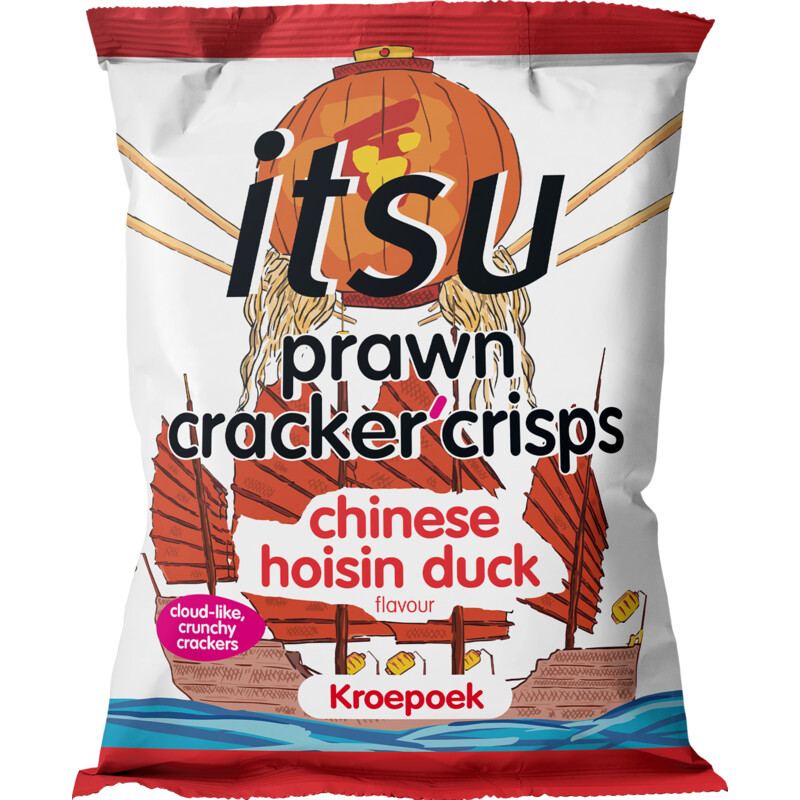 Itsu Chinese hoisin duck kroepoek