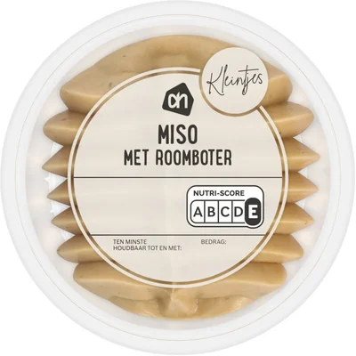 AH Kleintje miso met roomboter
