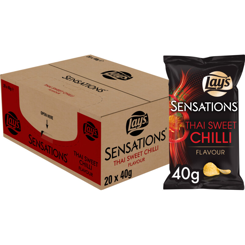 Lay's Sensation Thai chili 20-pack