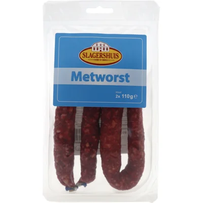 Compaxo Slagershuis metworst