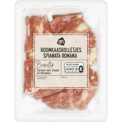 AH Roomkaasrolletjes spianata romana