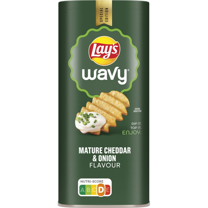 Lay's Wavy mature cheddar & onion snackbox
