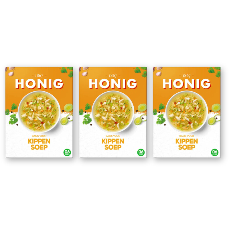 Honig Basis voor kippensoep 3-pack