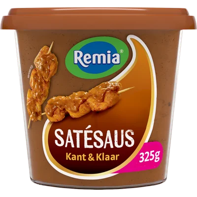 Remia Satésaus kant & klaar