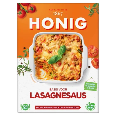 Honig Basis voor lasagnesaus