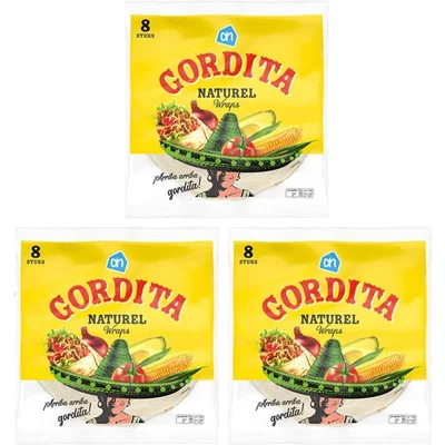 AH Gordita wrap 3-pack