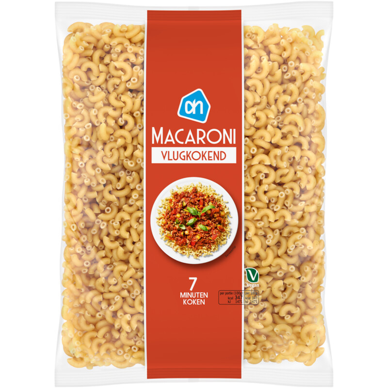 AH Macaroni vlugkokend