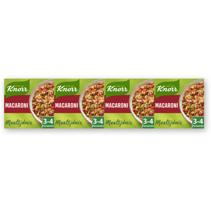 Knorr Maaltijdmix macaroni 4-pack