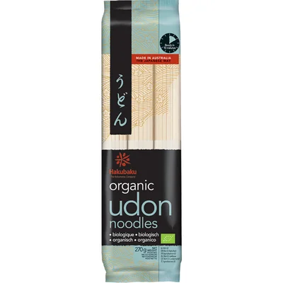 Hakubaku Organic udon noodles