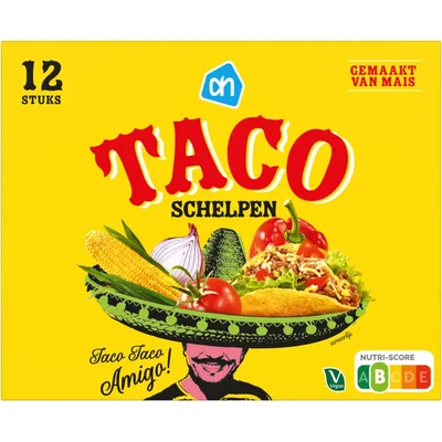 AH Taco schelpen