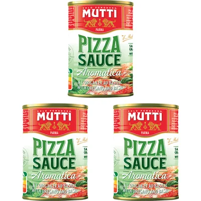 Mutti Pizzasaus aromatica 3-pack