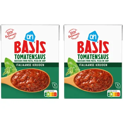 AH tomatensaus Italiaanse kruiden 2-pack