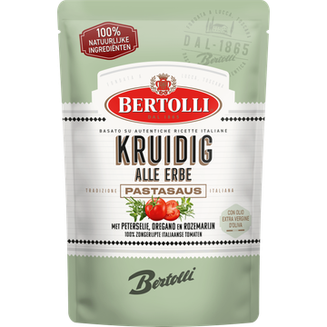 Bertolli Pastasaus in zak kruidig