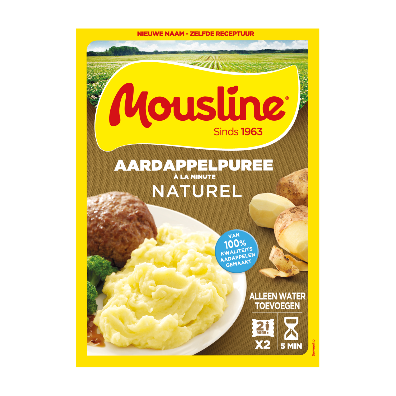 Mousline Aardappelpuree naturel