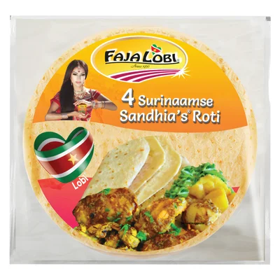 Faja Lobi Surinaamse sandhia's roti