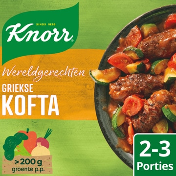 Knorr Wereldgerechten Griekse kofta